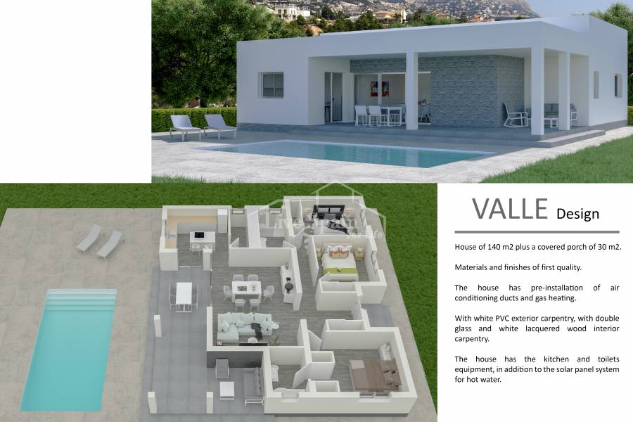 Återförsäljning - Villa (friliggande) - Pinoso